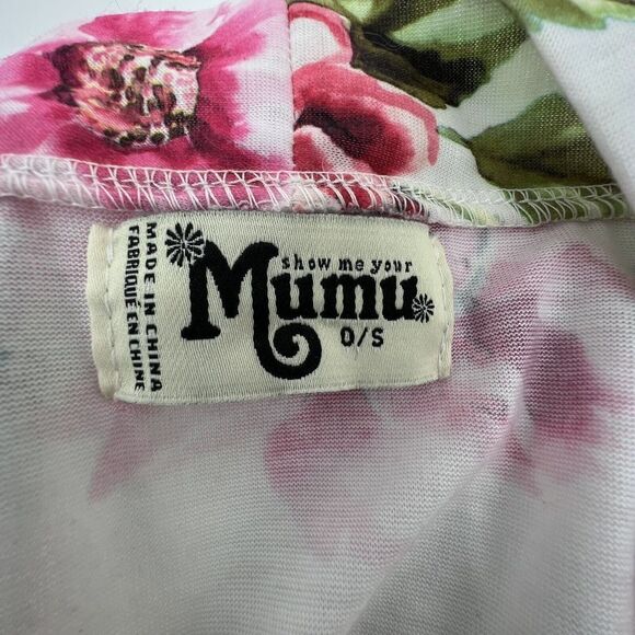 Show Me Your Mumu Brie Robe Garden of Bloom Floral Lightweight One Size - Picture 2 of 3